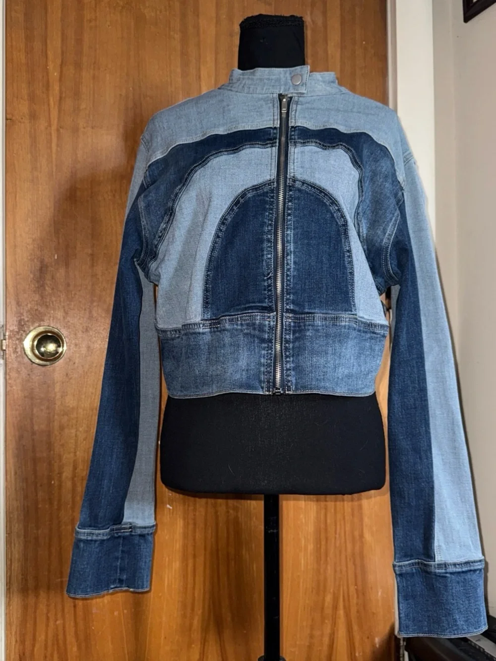 Denim matching set